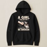 A Girl And Her Dog - A Bond That Can't Be Broken - PersonalizedOne Size Shirt - Image 5