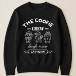 Custom Cookie Crew Matching Family ChristmasOne Size Shirts - PersonalizedOne Size Shirt - Image 3