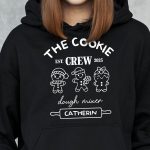 Custom Cookie Crew Matching Family ChristmasOne Size Shirts - PersonalizedOne Size Shirt - Image 5
