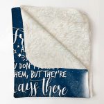 Good Friends & Family Look Like Stars - Personalized Friend Blanket Big Size - Image 4