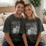 Annoying Each Other ... And Still Going Strong - Vintage Version - Personalized Photo Couple Matching Comfort Tee