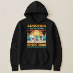 Annoying Each Other Since & Still Going Strong Vintage CoupleOne Size Shirt - PersonalizedOne Size Shirt - Image 5