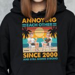 Annoying Each Other Since & Still Going Strong Vintage CoupleOne Size Shirt - PersonalizedOne Size Shirt - Image 6