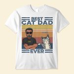 Best Cat Dad, Mom Ever - PersonalizedOne Size Shirt