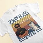 Best Cat Dad, Mom Ever - PersonalizedOne Size Shirt - Image 3