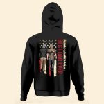 Best Dad Ever - Personalized Back Printed Shirt - Image 3