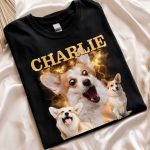 Bootleg Custom Photo Pet - Personalized PhotoOne Size Shirt - Image 2