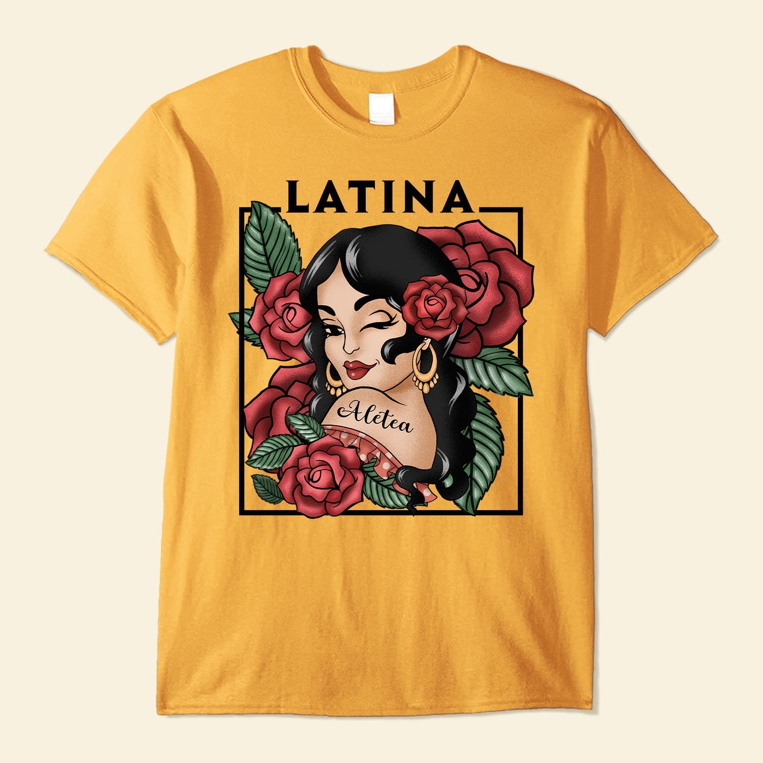 Chingona-Como-Mi-Madre-Personalized-Shirt-Hispanic-MonthGift-For-Hispanics-_-Latinos-1_f67dd16b-b13b-4212-8154-830f4f17fe36.jpg Hispanic Woman - PersonalizedOne Size Shirt - Hispanic Month Gift For Hispanics & Latinos - Image 1