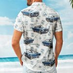 Classic Car Summer Vibes - Personalized Hawaiian Shirt - Image 2
