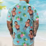 Custom Face Funny - Personalized Photo Hawaiian Shirt - Image 5