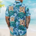 Custom Face Funny Photo For Men, Husband Big Wave - Custom Photo Hawaiian Shirt - Image 5