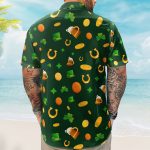 Custom Pet Face St Patrick's Day For Dog Lovers, Cat Lovers - Personalized Photo Hawaiian Shirt - Image 6