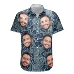 Custom Photo Funny Pet Family Friends Tiki Bar Summer - Custom Photo Hawaiian Shirts - Image 6