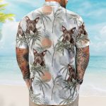 Dog Cat Tropical Style - Personalized Photo Hawaiian Shirt - Image 4