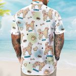 Dog Floral Summer - Personalized Hawaiian Shirt - Image 4