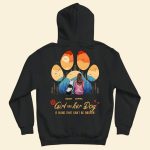 Dog & Girl - A Bond That Can't Be Broken - Personalized Back PrintedOne Size Shirt - Birthday, Loving Gift For Dog Mom, Dog Mama, Dog Lovers - Image 3