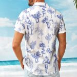 Football Baseball Basketball Soccer Fan Toile De Jouy - Personalized Hawaiian Shirt - Image 3