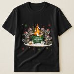 Funny Raccoon Dumpster On Fire Response Team Matching Shirt - Exchange Gift, White Elephant Gifts - Personalized Shirt