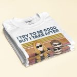 I Try To Be Good But I Take After My Grandma, Family Custom Shirt, Gift For Grandma - Image 2