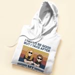 I Try To Be Good But I Take After My Grandma, Family Custom Shirt, Gift For Grandma - Image 5
