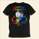 I'm A Proud Daughter - Personalized Back Printed Shirt