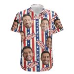 Made In America - Personalized Photo Hawaiian Shirt