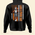 Basketball Dad - Personalized Back Printed Shirt - Image 5
