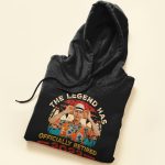 Legend Has Retired 2023 Not My Problem Anymore Retirement - Personalized PhotoOne Size Shirt - Image 5