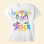 Ready To Rock, Unicorn Custom Shirt & Youth Tee, Gift For Your Kids