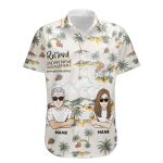 Retired Under New Management See My Wife For Details - Personalized Hawaiian Shirt - Image 2