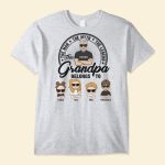 The Man The Myth The Legend Dad Grandpa Papa - PersonalizedOne Size Shirt