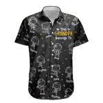 This Grandpa Belongs To Doodle - Personalized Hawaiian Shirt - Image 4