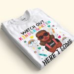 Watch Out Kindergarten Here I Come! - Personalized Shirt - Image 3