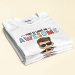 What Awesome Brother Sister Looks Like - Personalized Youth Shirt - Gift For Brothers, Sisters - Kid Self-pointing - Image 2