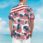 Dog Dad Patriotic America 4th Of July - Personalized Hawaiian Shirt - Image 5
